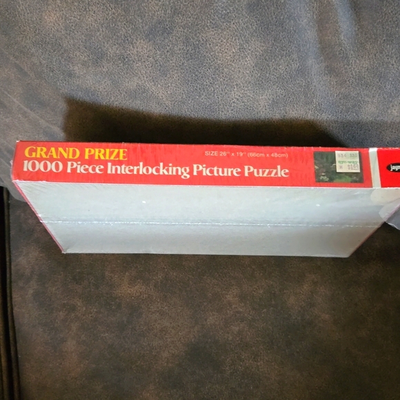 2 Vintage Jaymar 1000 Piece Interlocking Picture Puzzles - Picture 7 of 8